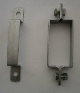 Abrazadera rectangular